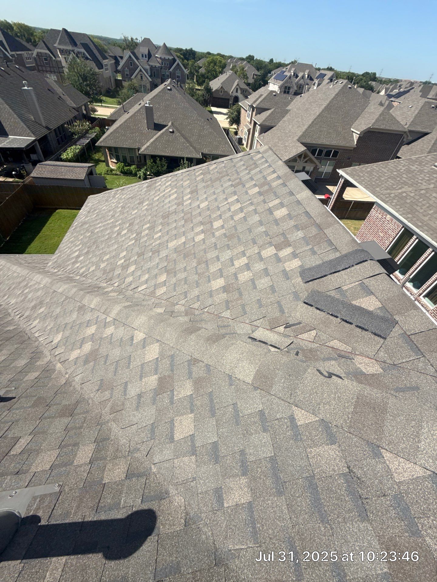 Residential Roof Replacement using ATLAS PROLAM WEATHER WOOD by Elite Roofing LLC