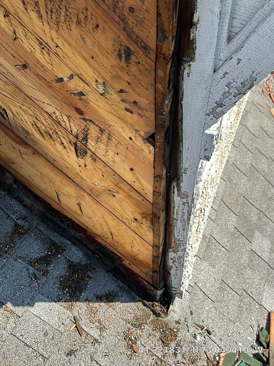 Siding Repair using Wood Shake by A Plus Exterior