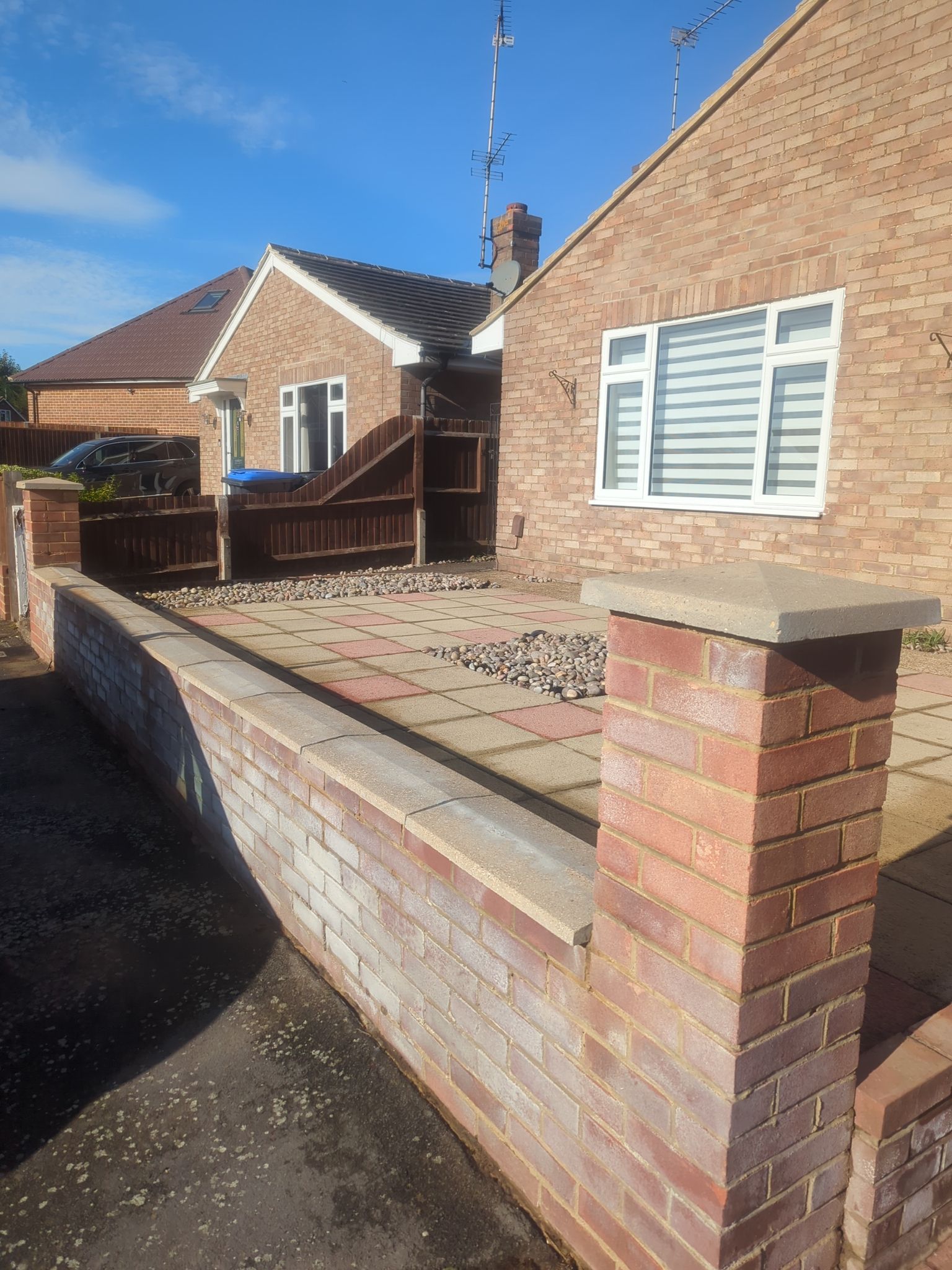 Driveway And Patio Clean using honda 21 ltr/min by Ges Exterior Cleaning ltd