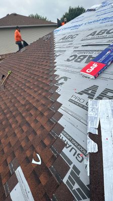 Residential Roofing Installation using GAF Timberline HDZ