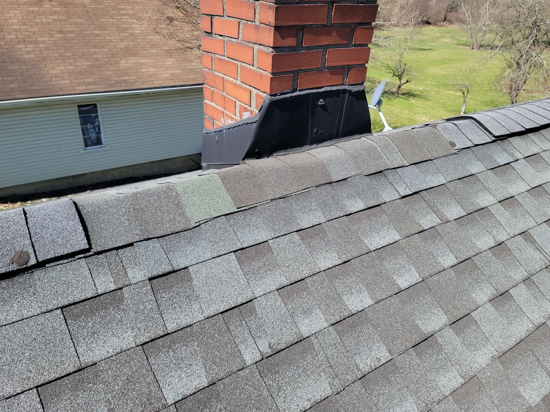 Atlas Pinnacle, Black Shadow, Drip Edge, Color, White by Eagle Eye Roofing