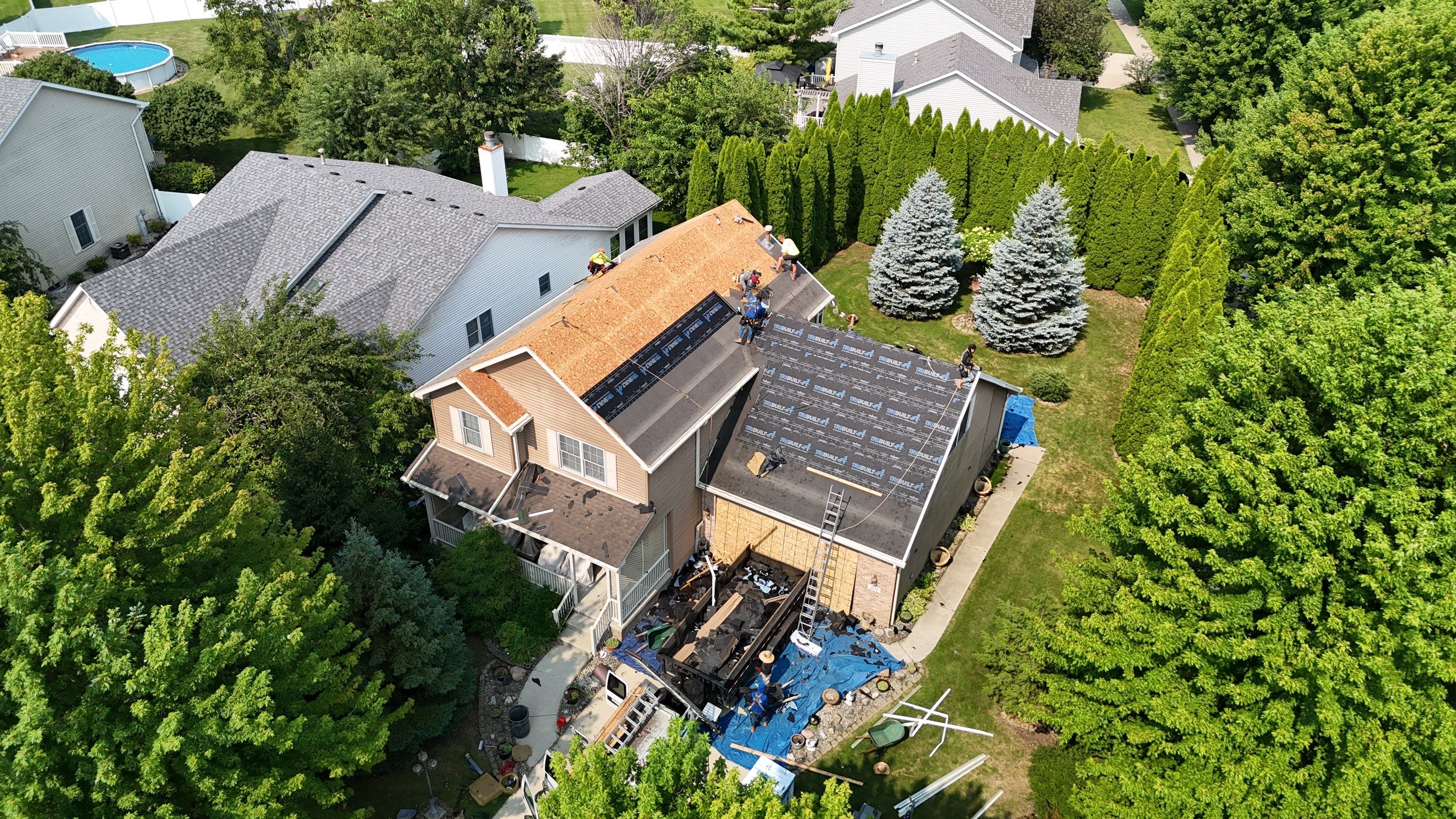 GAF Timberline HDZ Weathered Wood by Optimal Home Improvement 