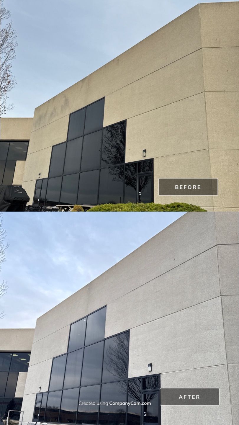 Project in Arlington Heights by Simmons Power & Soft Washing