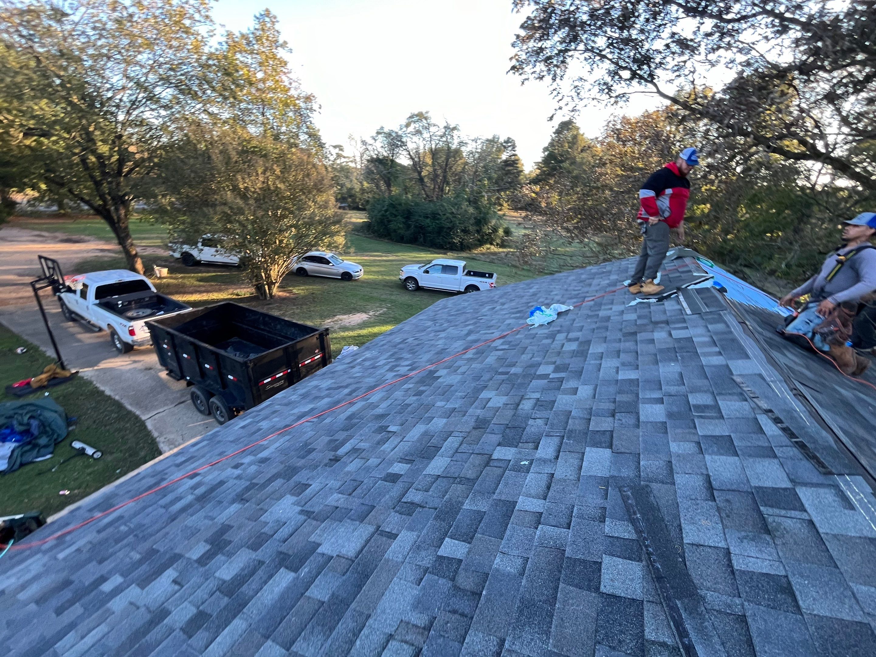 Residential Roofing Repair using Malarkey Vista: Storm Gray by Hostetler Roofing