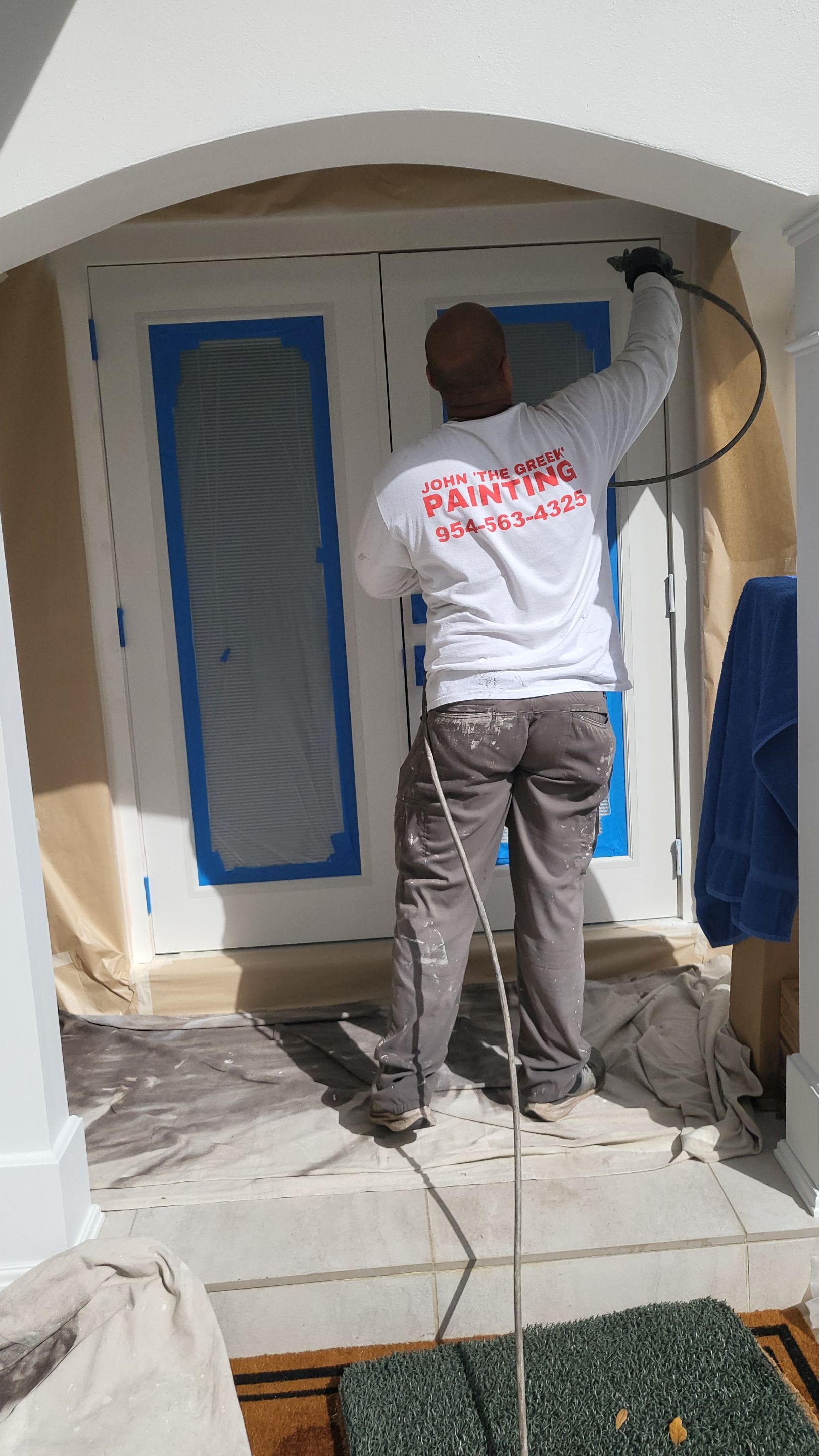 Residential Exterior Painting  by John “The Greek” Painting