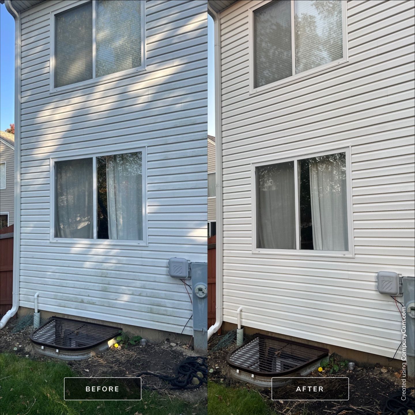 Project in South Elgin by Simmons Power & Soft Washing