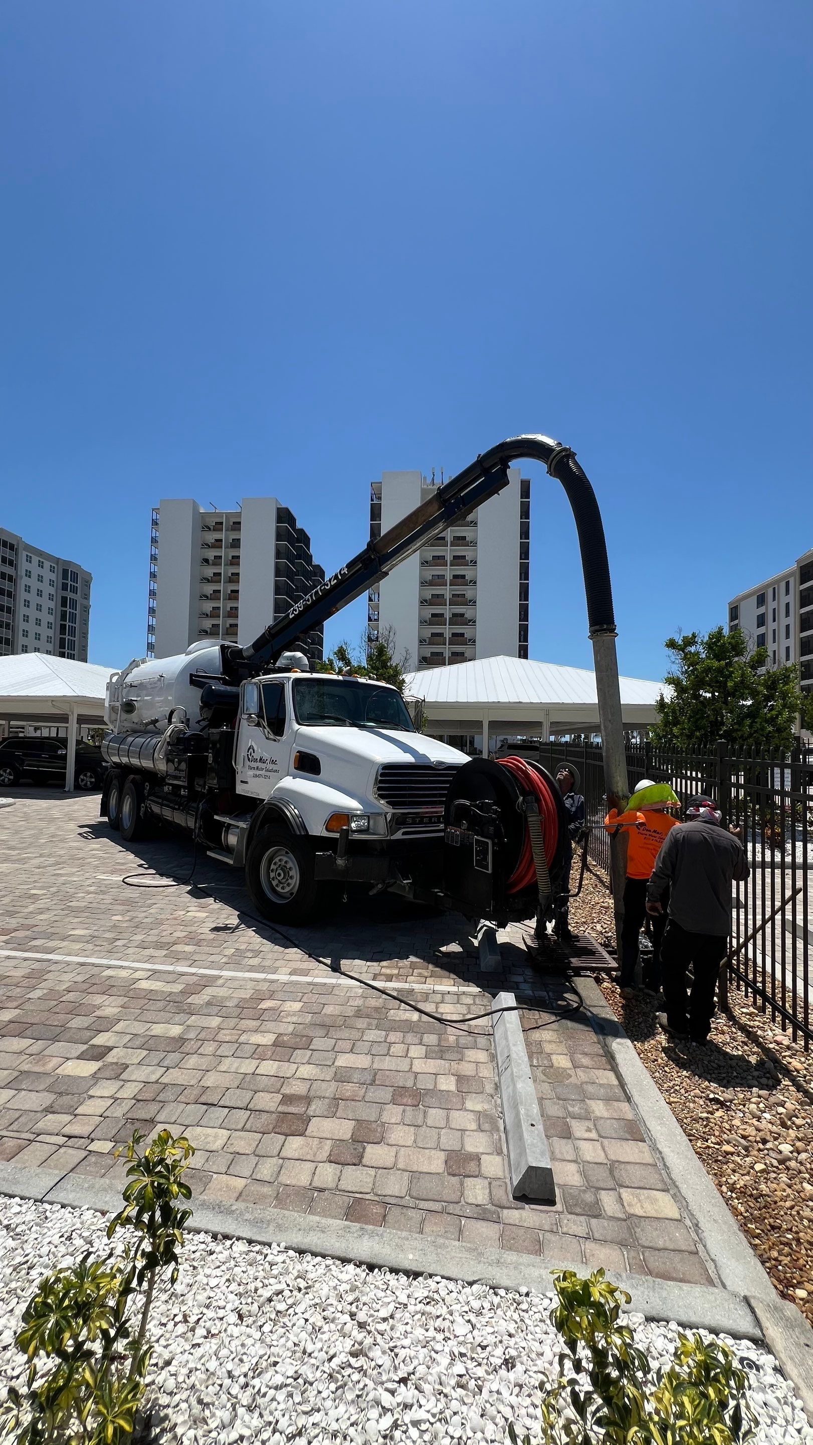 F.M.B. Condo Stormwater System Maintenance by APS Power & Water