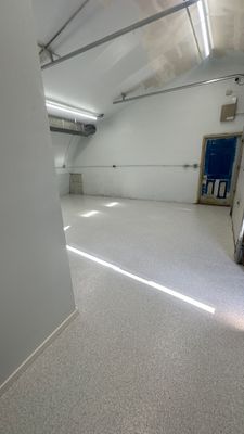 Commercial Floor Transformation using Ash Hybrid