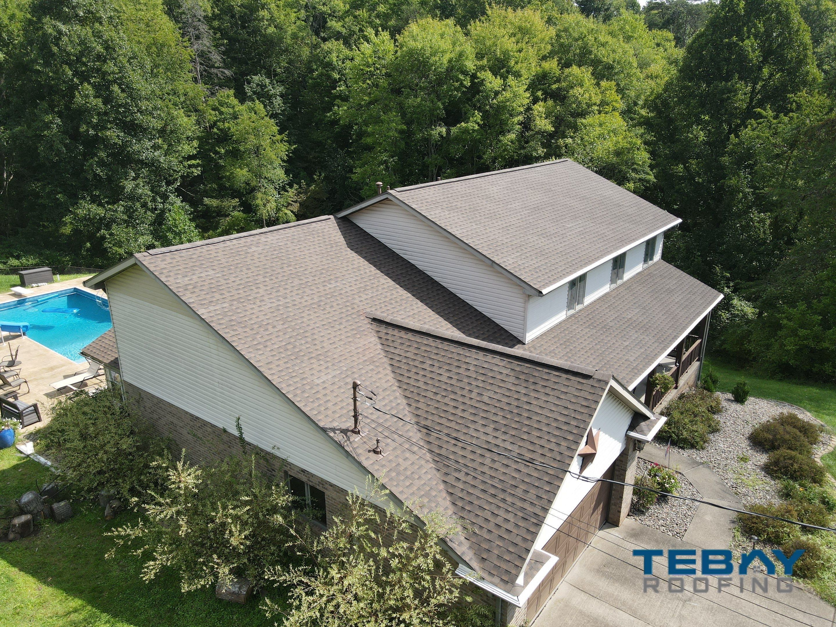 Residential Roofing Installation using Timberline HDZ by Rainstoppers Roofing