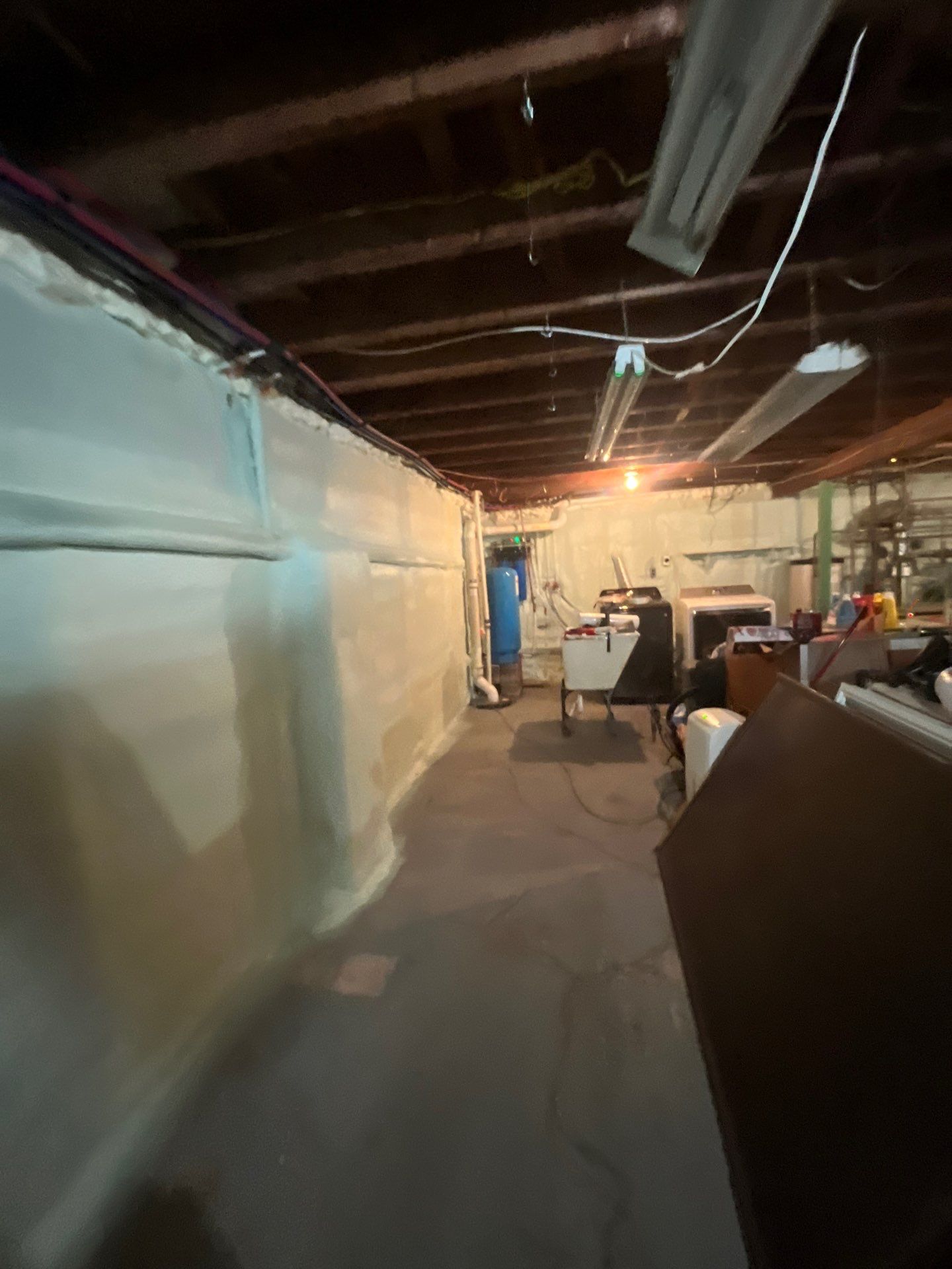 Attic Insulation using open cell spray foam by NYS Foam & Energy