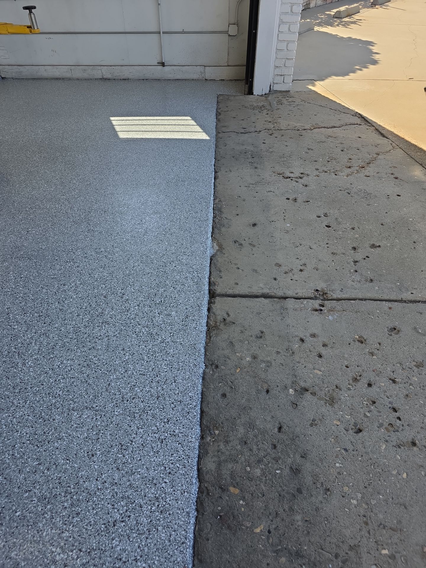 Simiron Stargazer Epoxy Coating for Commercial Auto Shop in Arroyo Grande by MGP Coatings