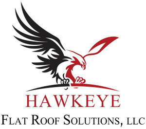 Logo for Hawkeye Flat Roof Solutions LLC