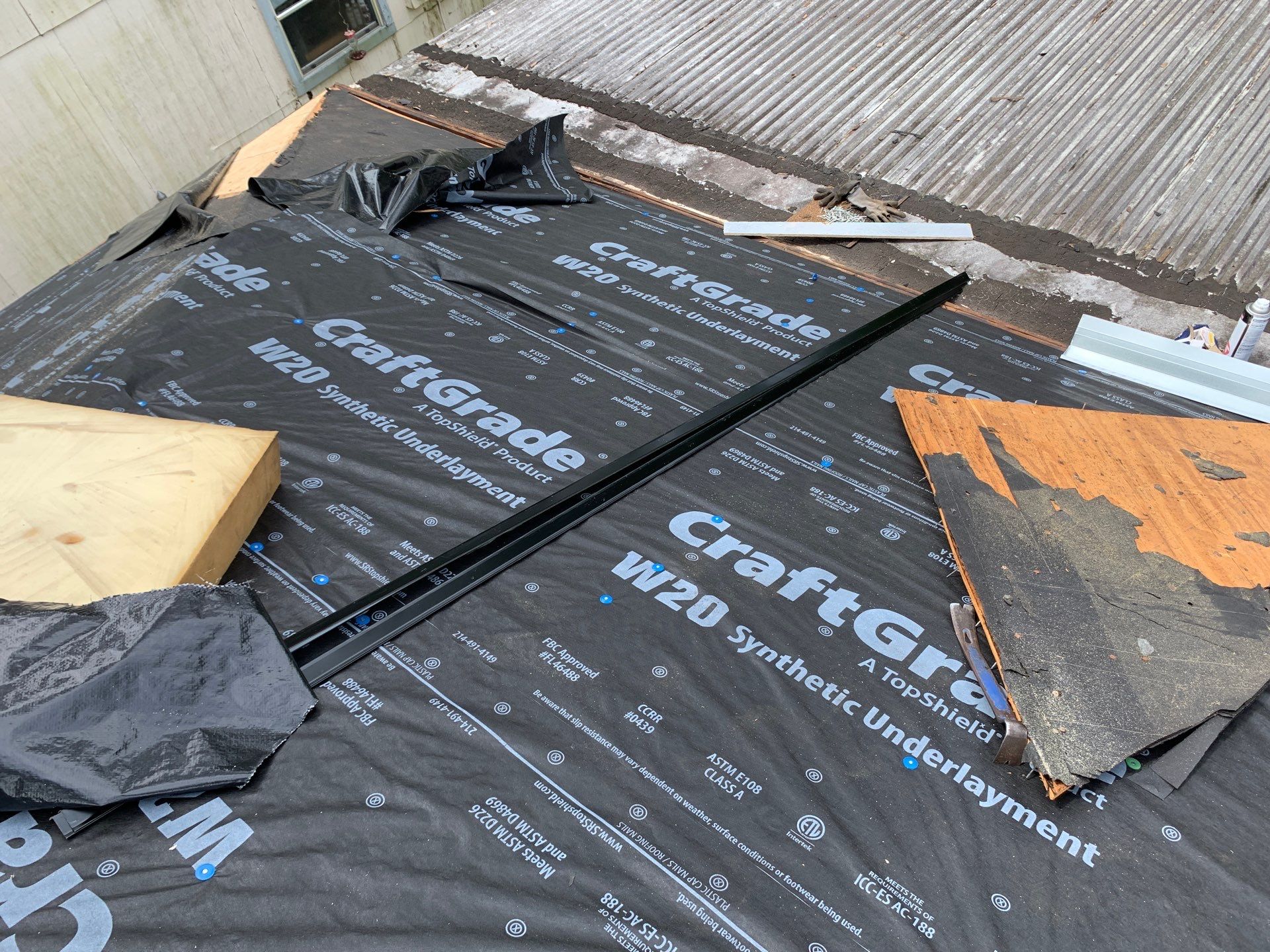 Roof Replacement & Chimney Flashing Rebuild — Conroe, TX by PL Roofing & SB Roofing, LLC.