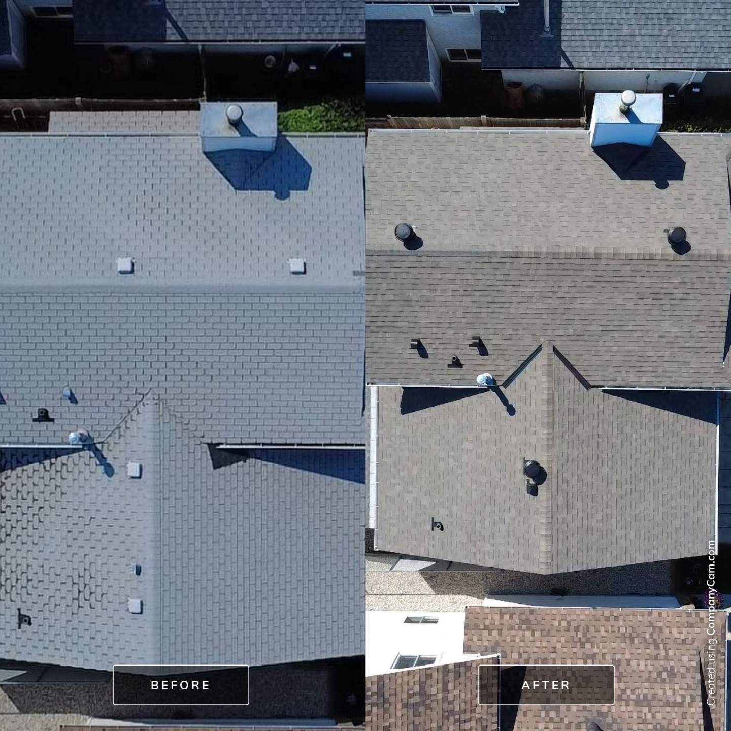 Weathered Wood on Marlakey Vista by 2thetop Roofing