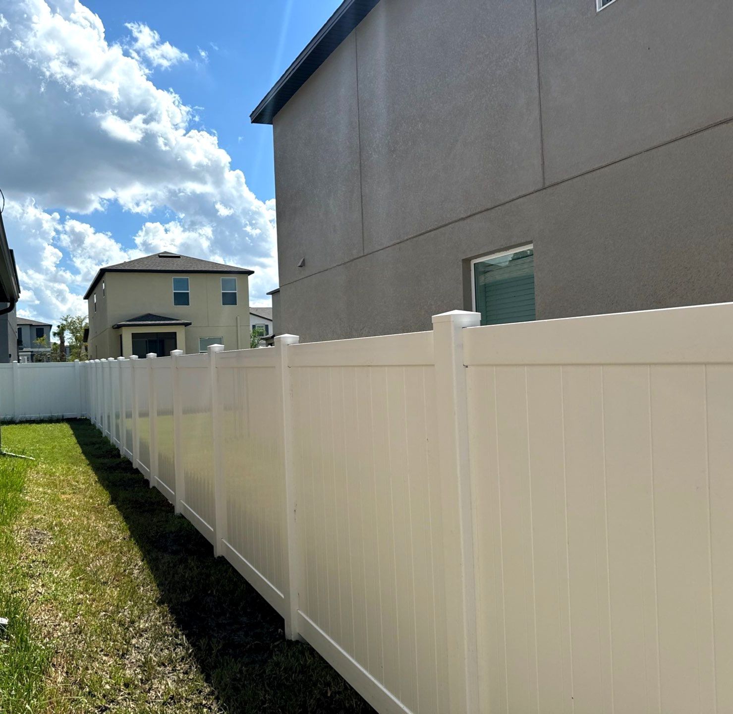 Vinyl Fence Installation using 6Ft White Vinyl Privacy Fence by Asap fence and gates, LLC
