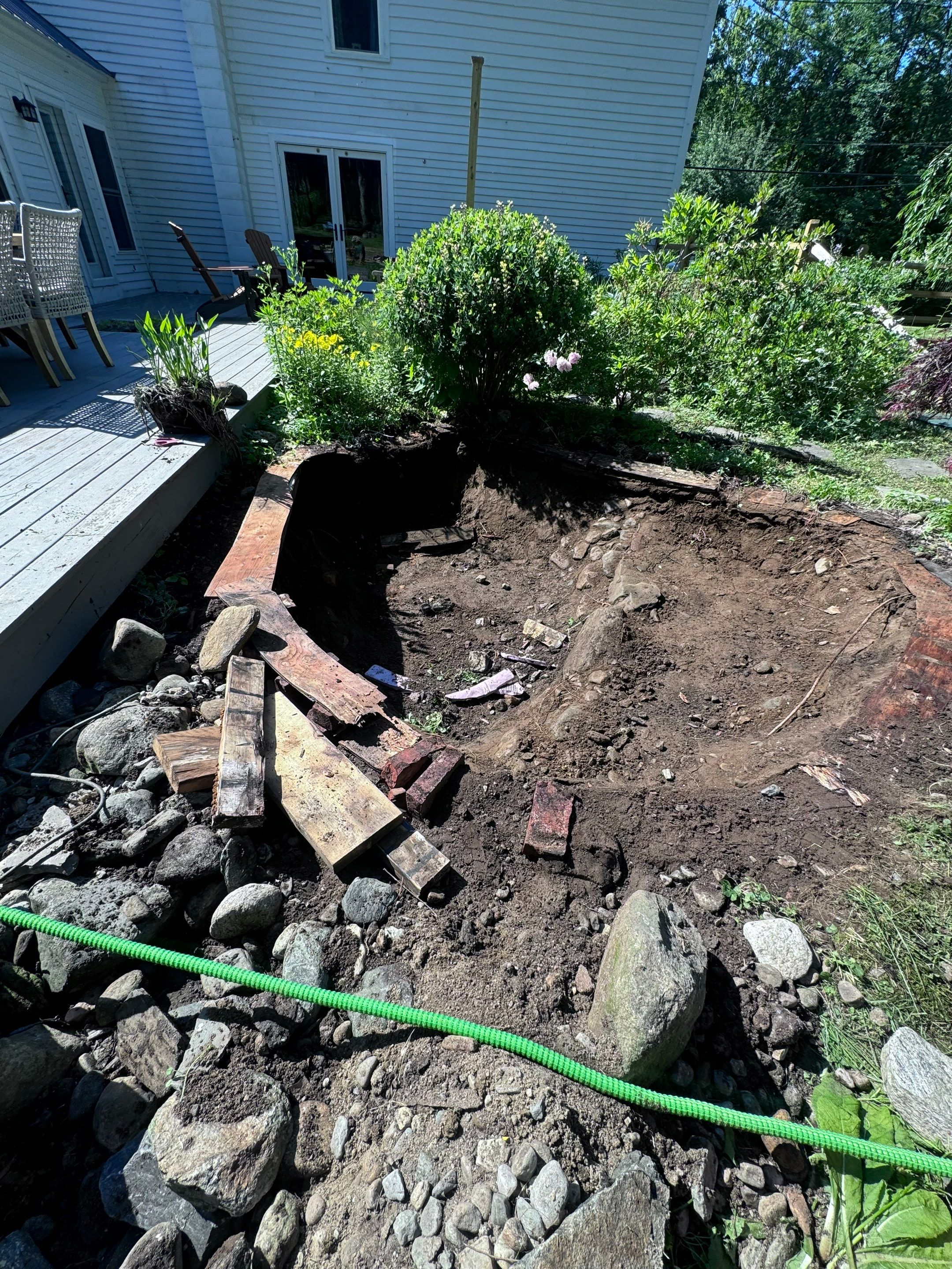Small Pond Rescue in Williamsville, VT by Wicked Water Gardens