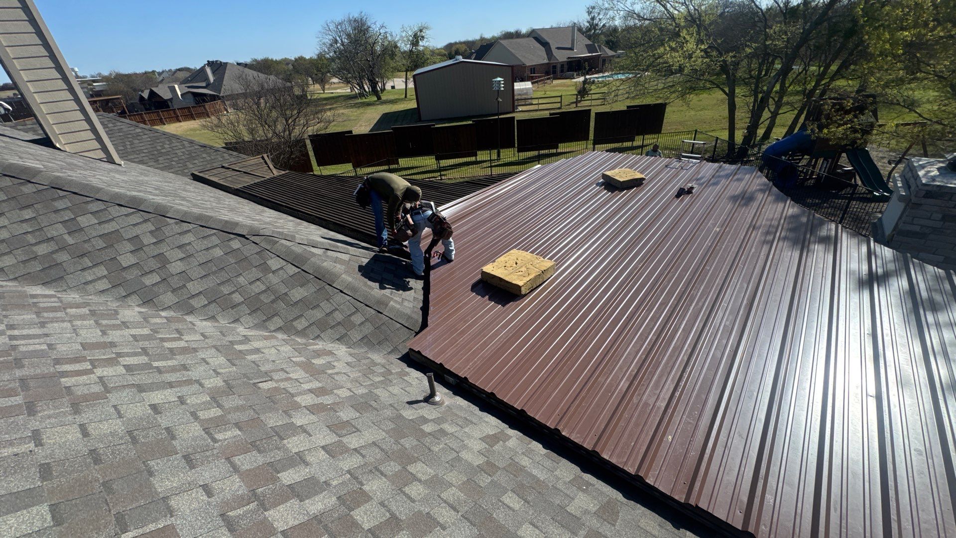 Project in St Paul by Rhino Roofing and General Contracting, LLC