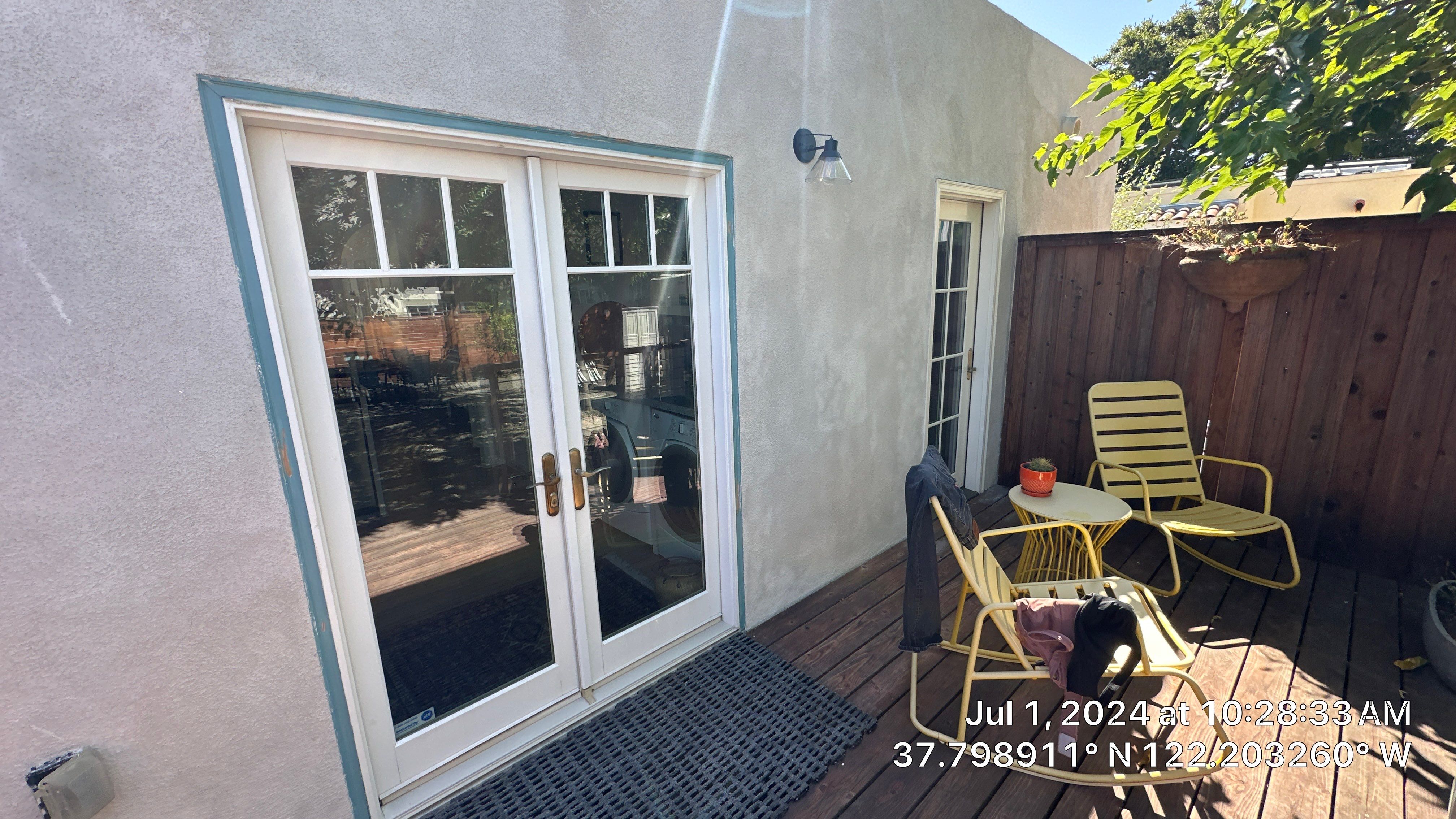 Exterior Transformation with Fresh Stucco and elastomeric system for waterproofing by Herrera’s Bay Area Painting inc.