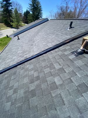 New Roof Install using Tamko Titan- Rustic Black 