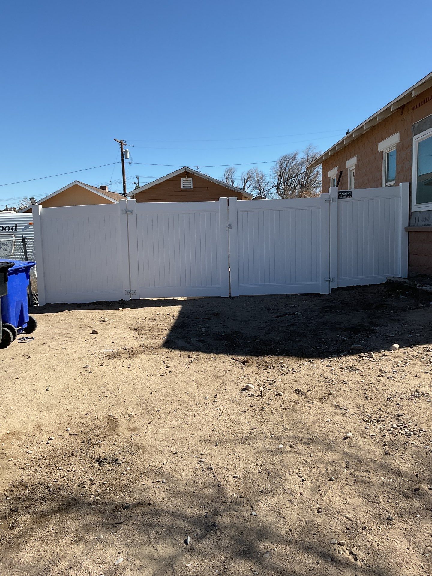 Fence Installation using Vinyl by Fence Guys Inc.