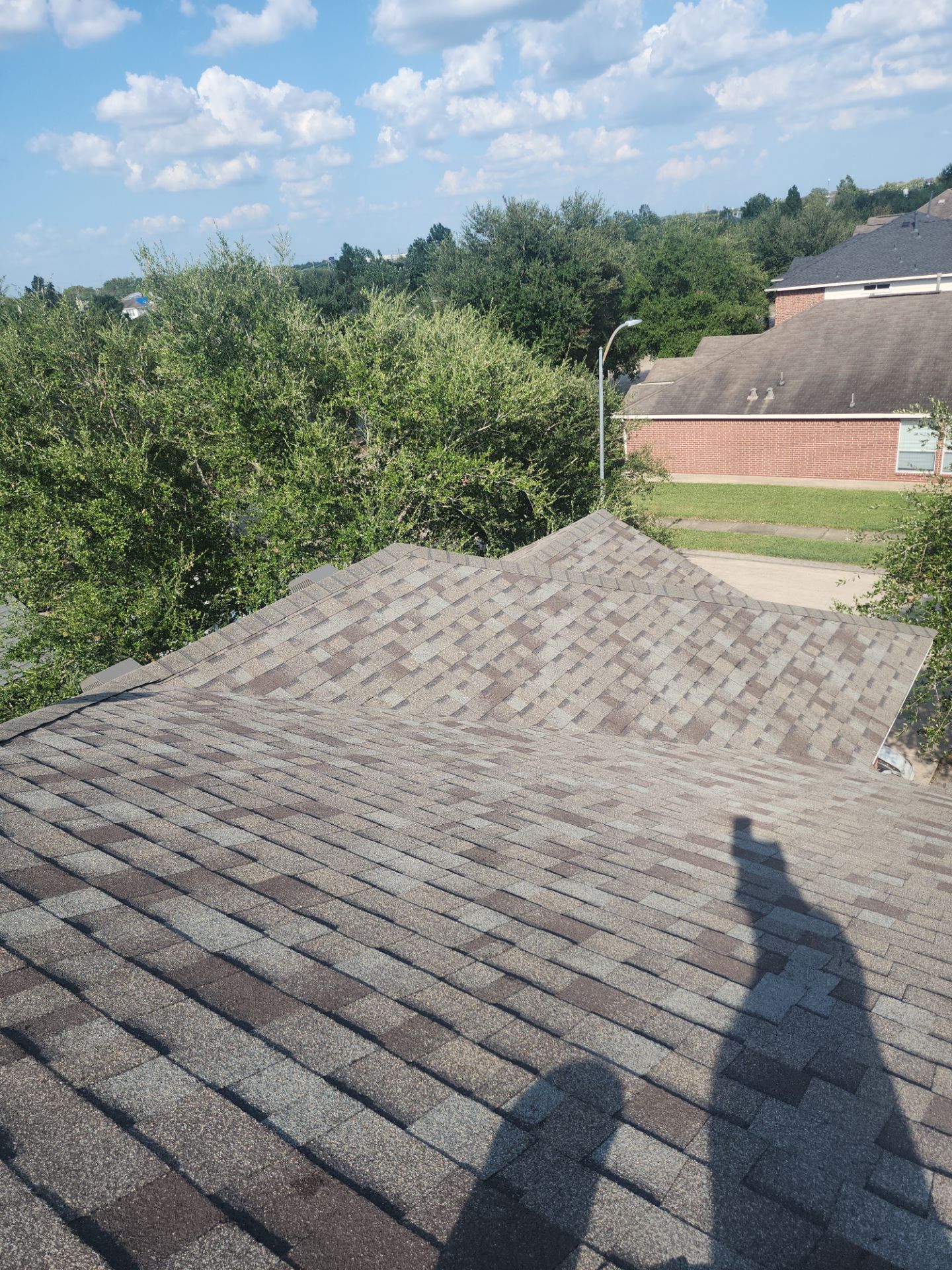 Residential Roofing Installation using Owen's Corning Duration (Lifetime) Shingles by Roof Repair Company