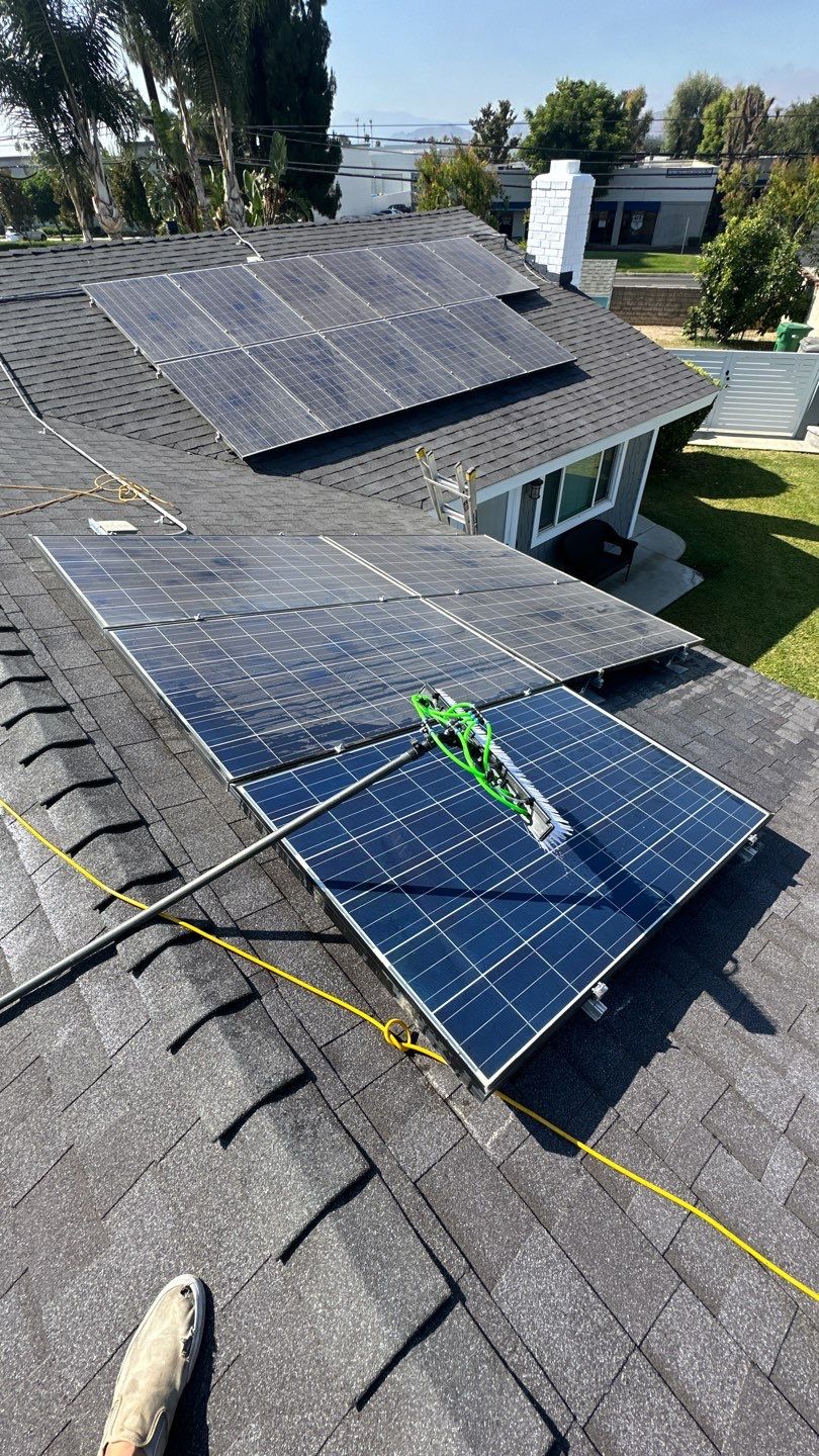 Solar Cleaning in Chino by Property Cleaning Experts, LLC