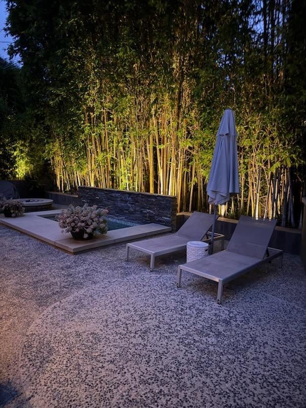 Pasadena Outdoor Living Space Transformation by Outdoor Lights + Shades