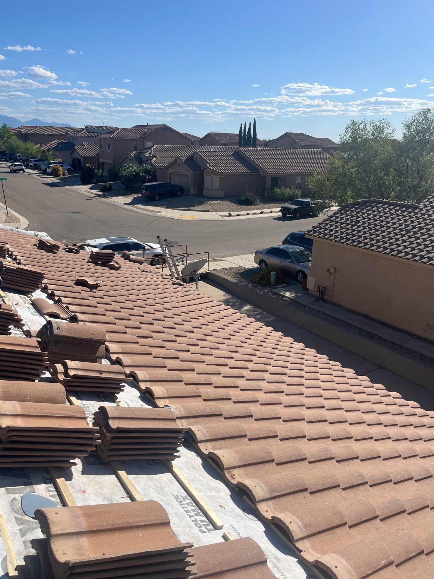 Re-Roof Tile Roof- Rita Ranch by West Coast Roofing AZ