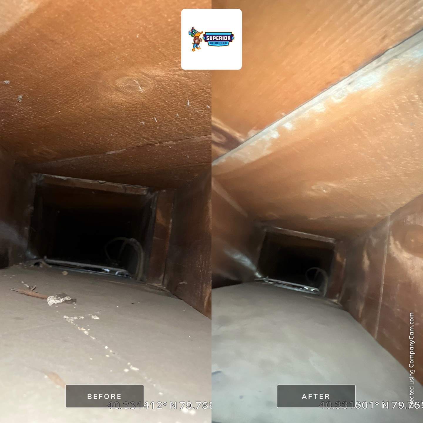 Air Duct Cleaning With a Vacuum Truck in North Huntingdon, PA by Superior Air Duct Cleaning
