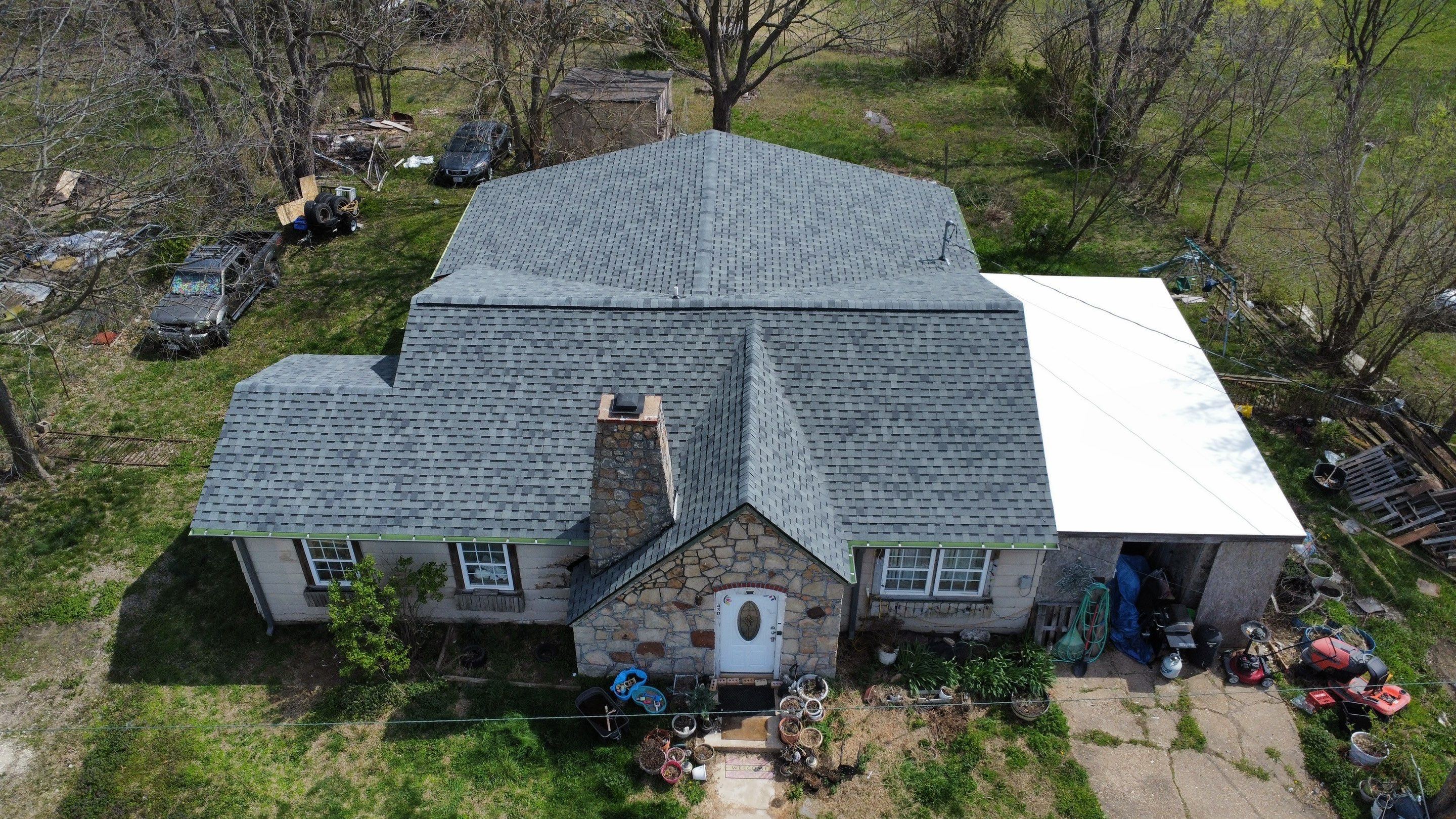 Residential Roofing Install - Atlas Pinnacle Pristine W/ Scotchguard - Color Hearthstone by Titan Commercial & Residential Roofing 