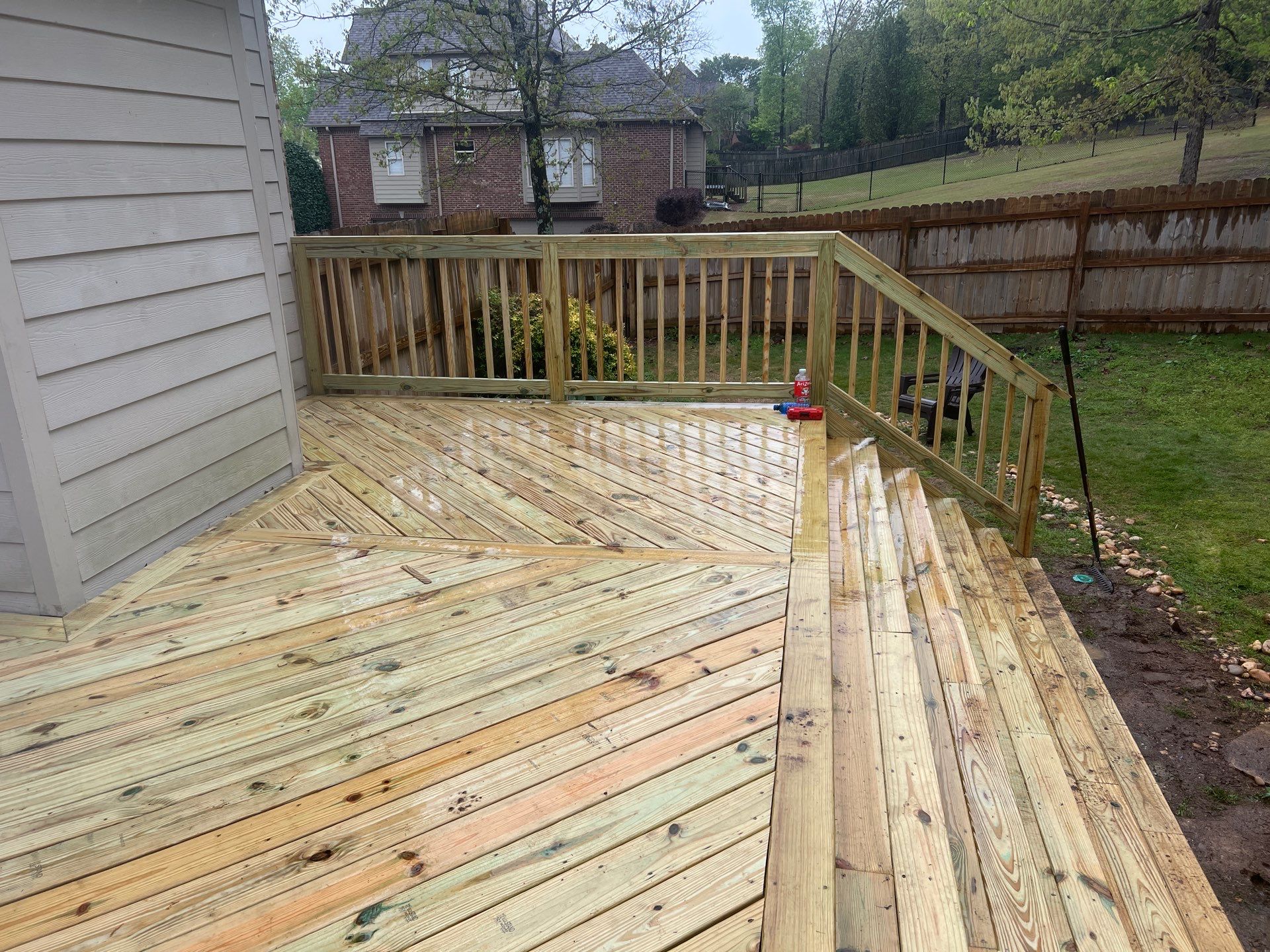 Long Leaf Lake - Deck by Pillar and Pine