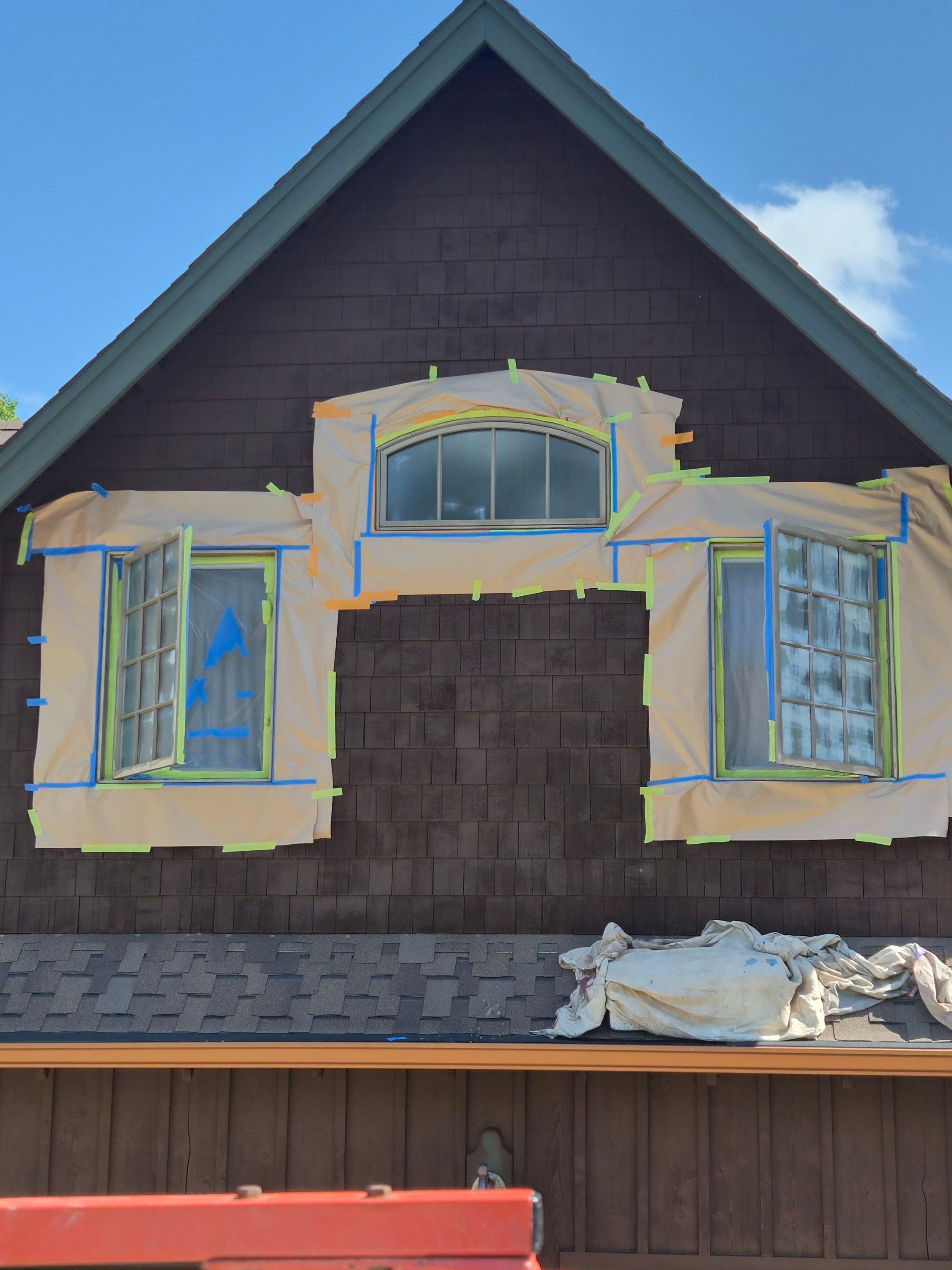 A Complete Exterior Refresh for a Custom Log Home & Property in Alba, Texas by Quality Coats Painting