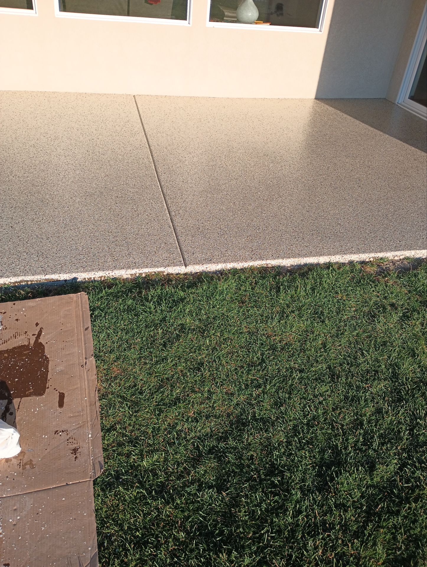 Patio Transformation using Driftwood by Croc Coatings, LLC