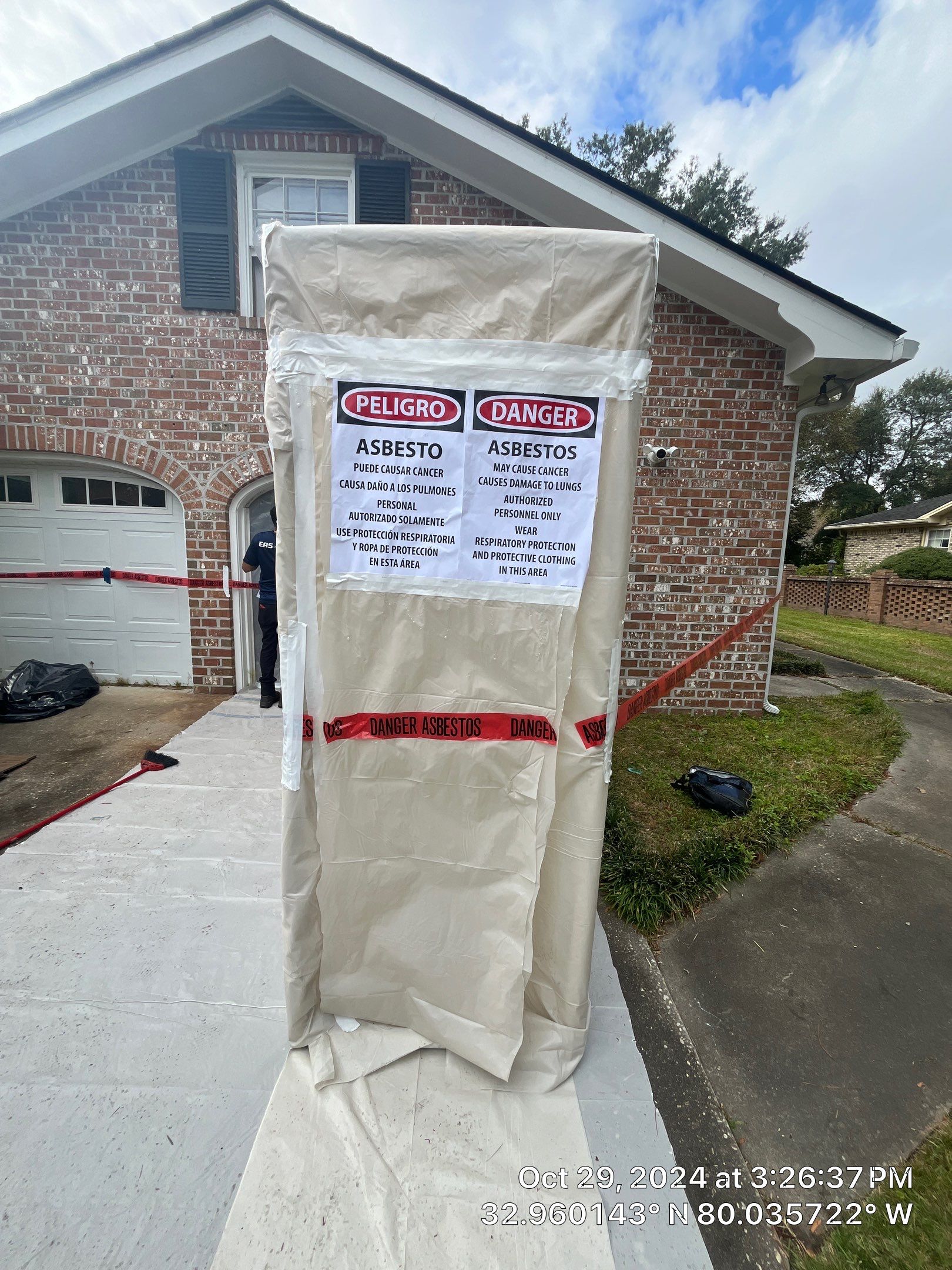 Residential Abatement plus Mold Remediation by EAS Environmental, LLC.
