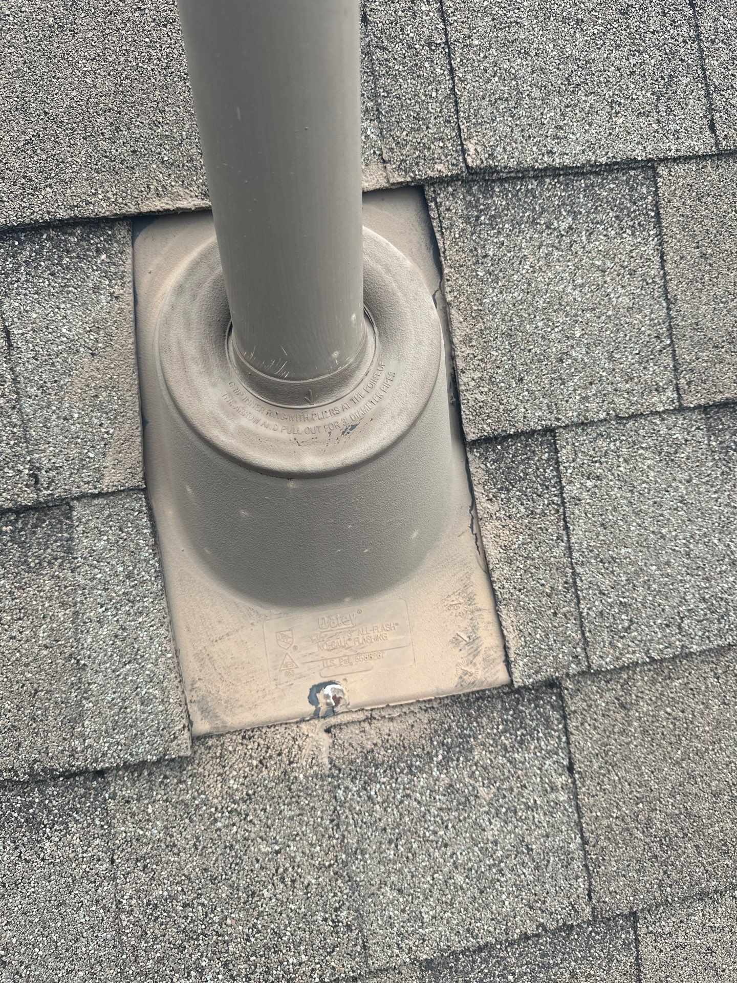 Hail Damage using Owen's Corning Duration (Lifetime) Shingles by Roof Repair Company