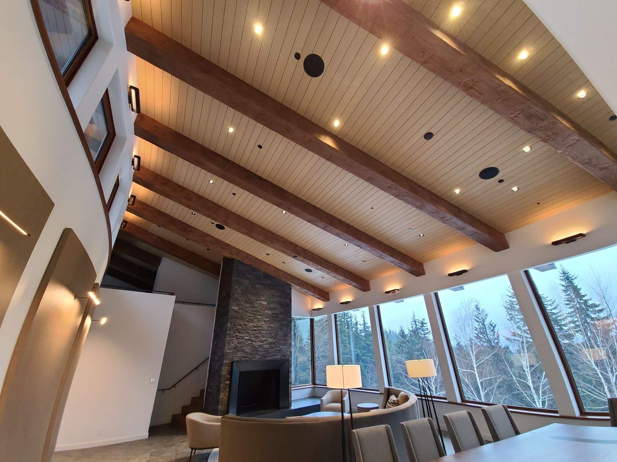 Stonebridge Residence – Interior Painting & Wood Finishing- Whistler by Top Coats Professional Painting