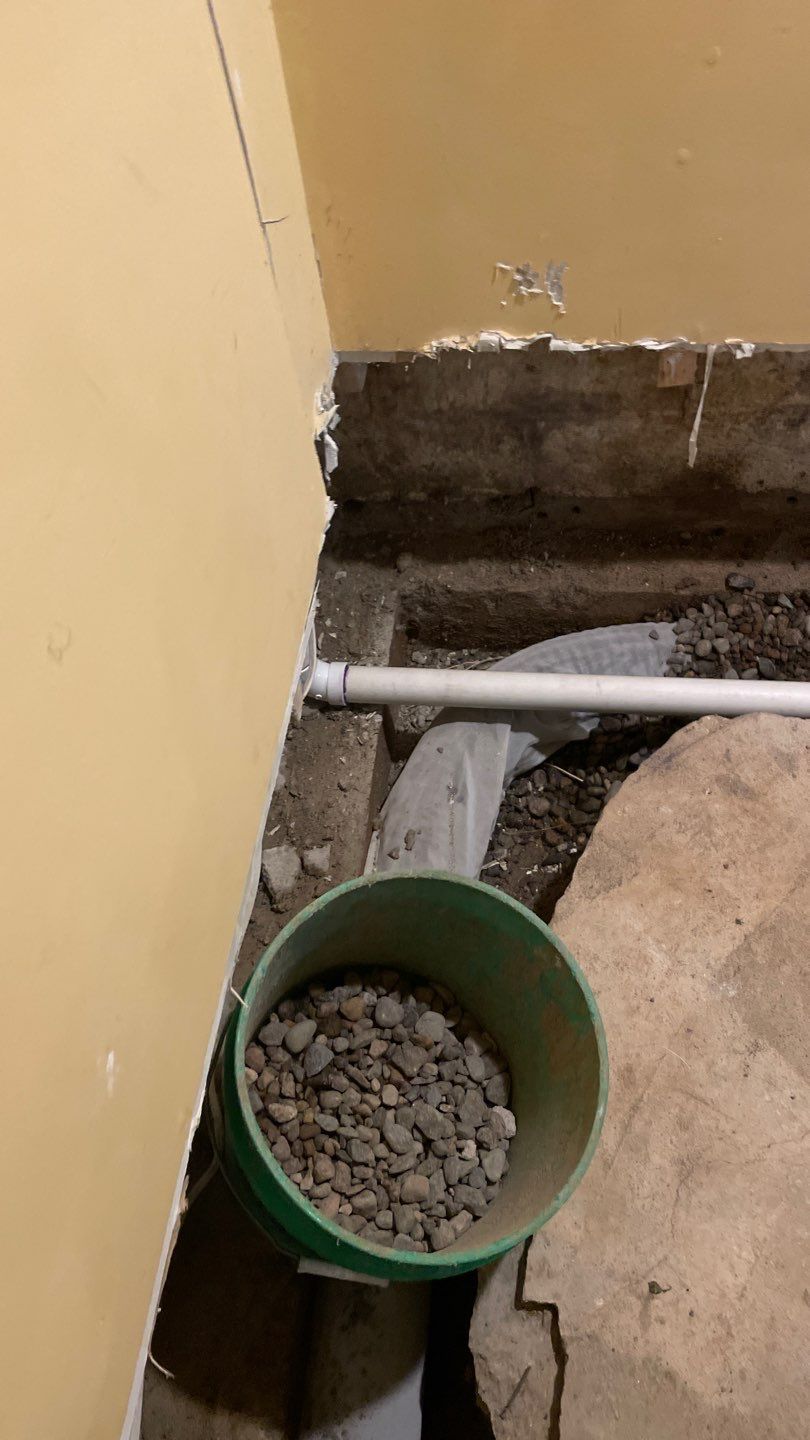 Drain Tile in Columbia Heights by Waterproofing Northeast