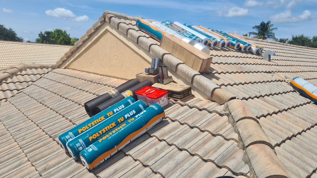Residential Roofing Installation using Eagle Roofing Tile by BLUES BROTHERS ROOFING