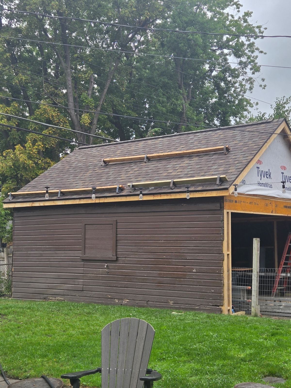 Garage Roof by Ivy Lea Construction