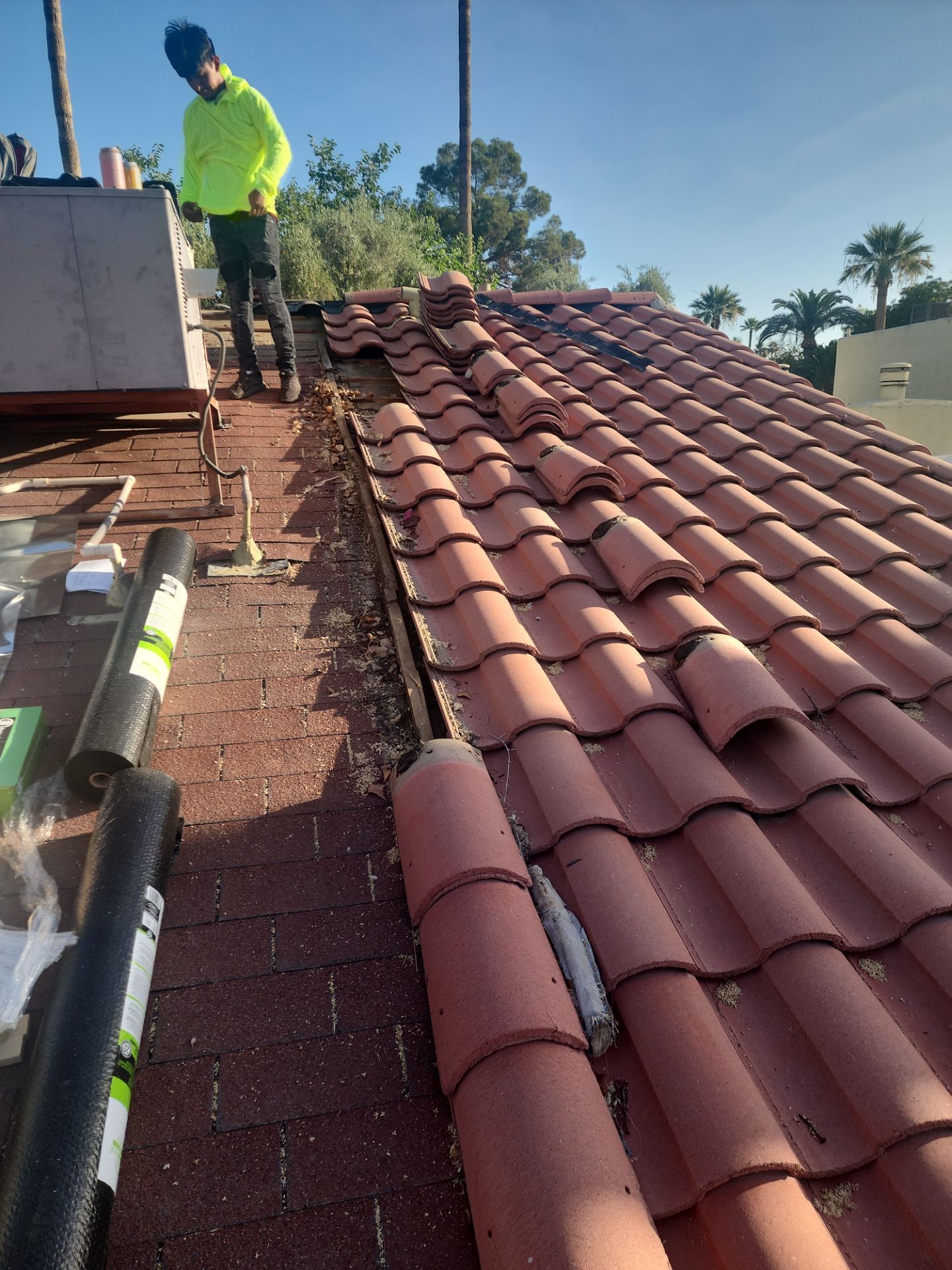 Spanish Red Concrete Tile by Reimagine Roofing