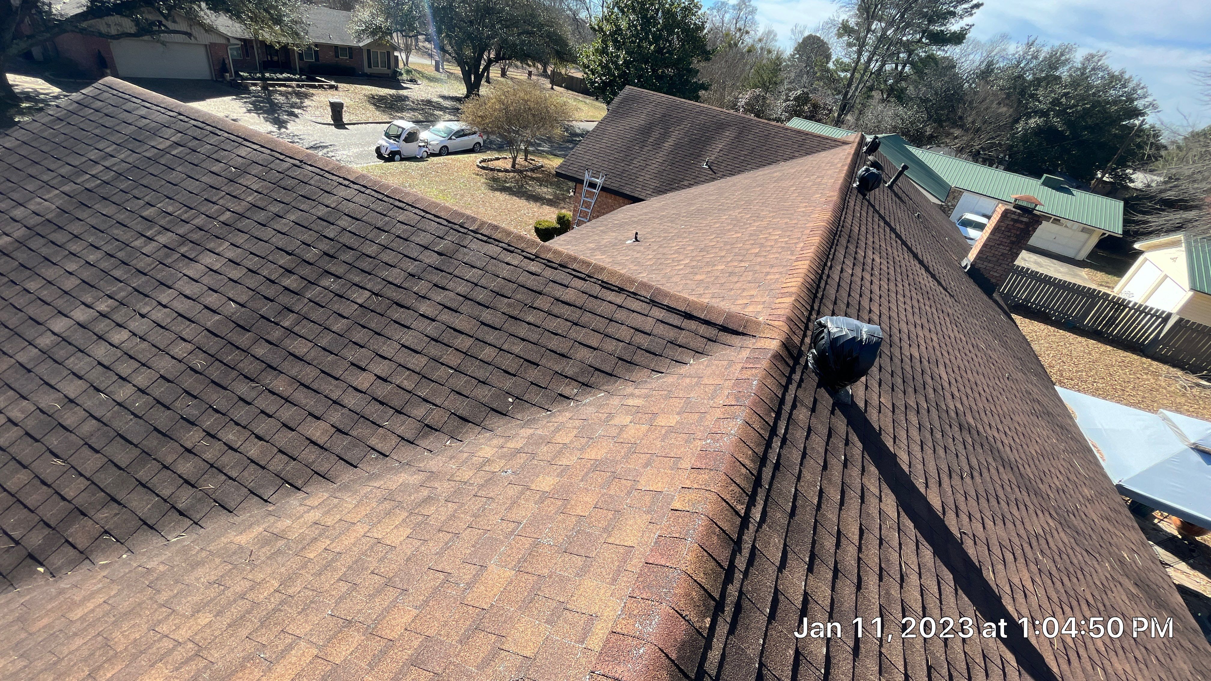 Residential Shingle Reroof using Malarkey Highlander NEX by Hostetler Roofing
