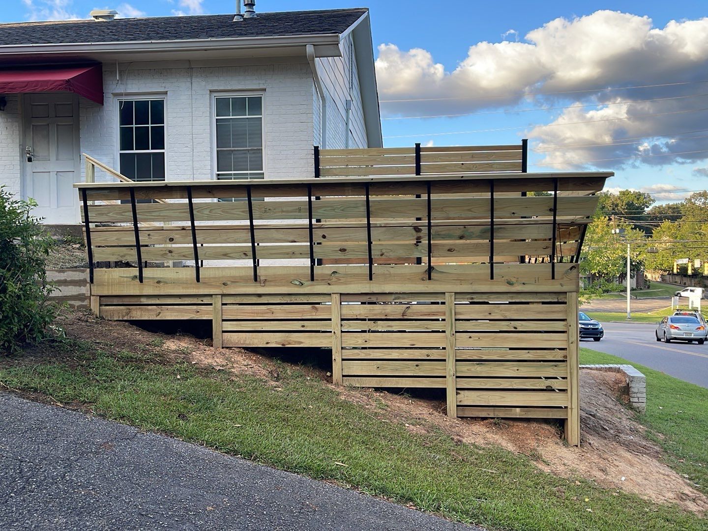 Independence Drive - Deck Installation   by Pillar and Pine