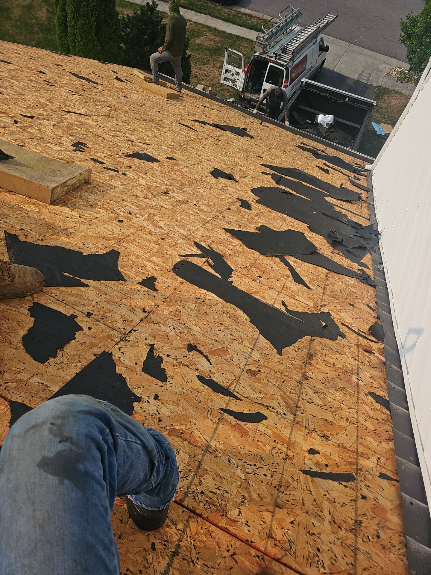 Roof Replacement - Charcoal Black by Winchester Roofing