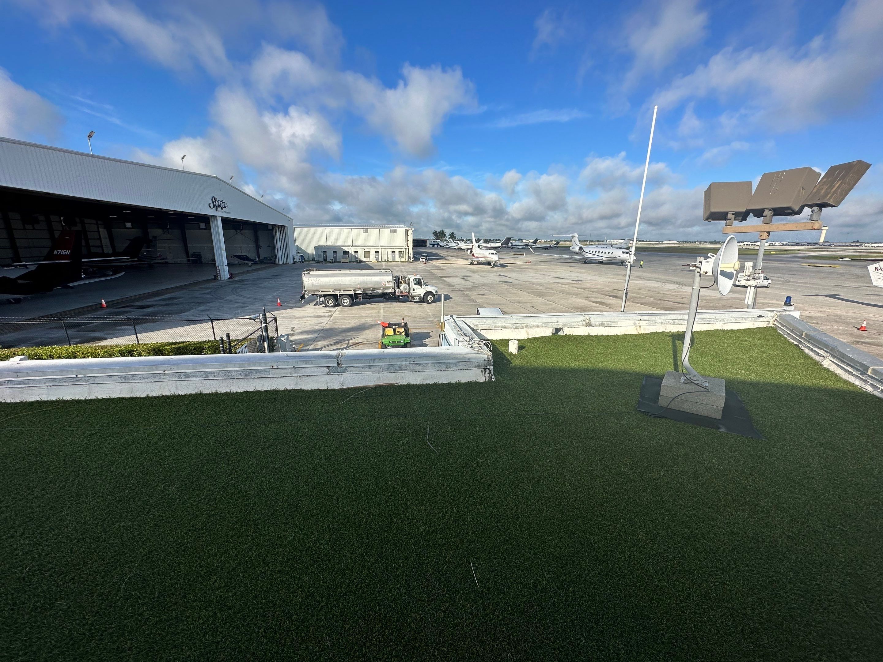 West Palm Beach Airport – Fiber Optic & Point-to-Point Wireless Bridge Network Installation by TeleCommPro