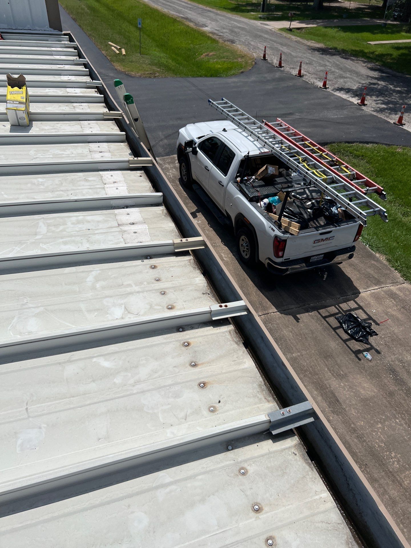 Commercial Roofing Repair using Metal by Roof Repair Company