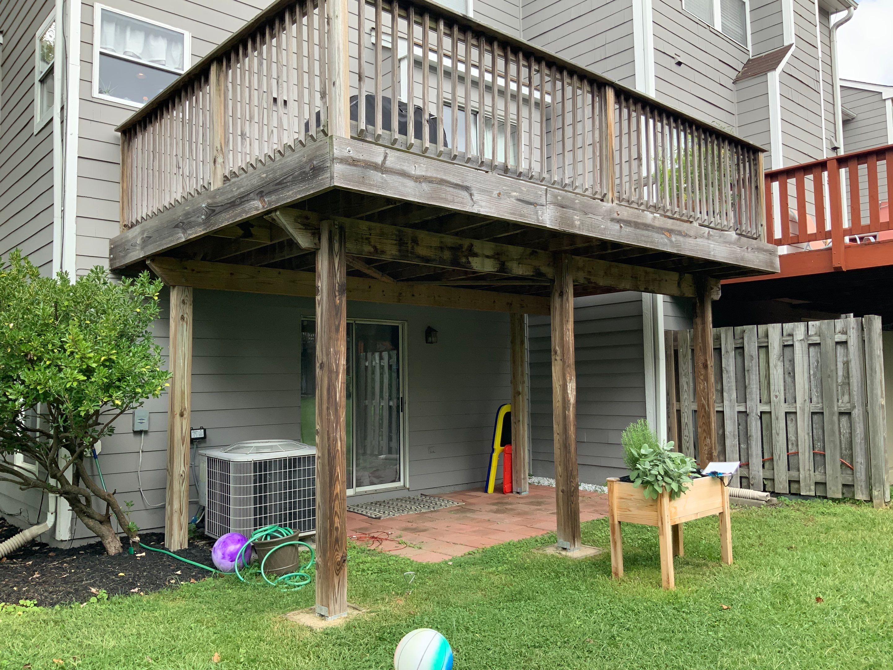 Deck Repair using Olympic Elite stains by Alpha Design Services
