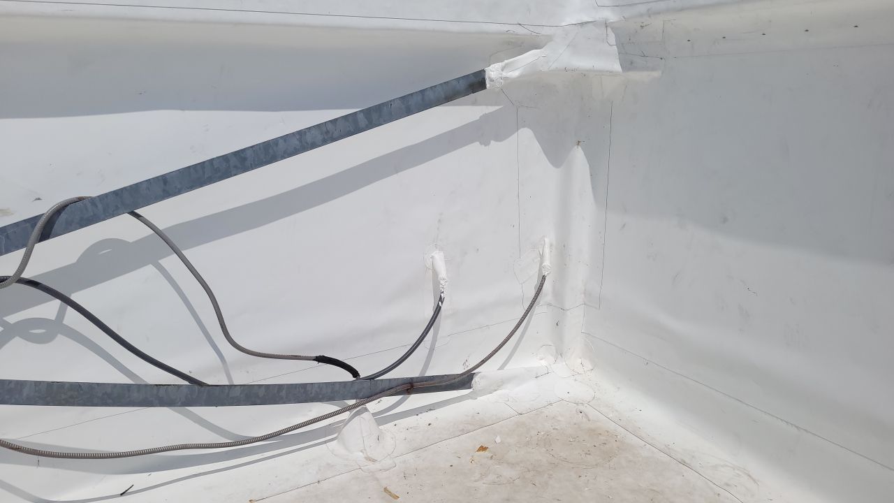 Commercial Roof Replacement using GAF Everguard TPO by Roof Experts