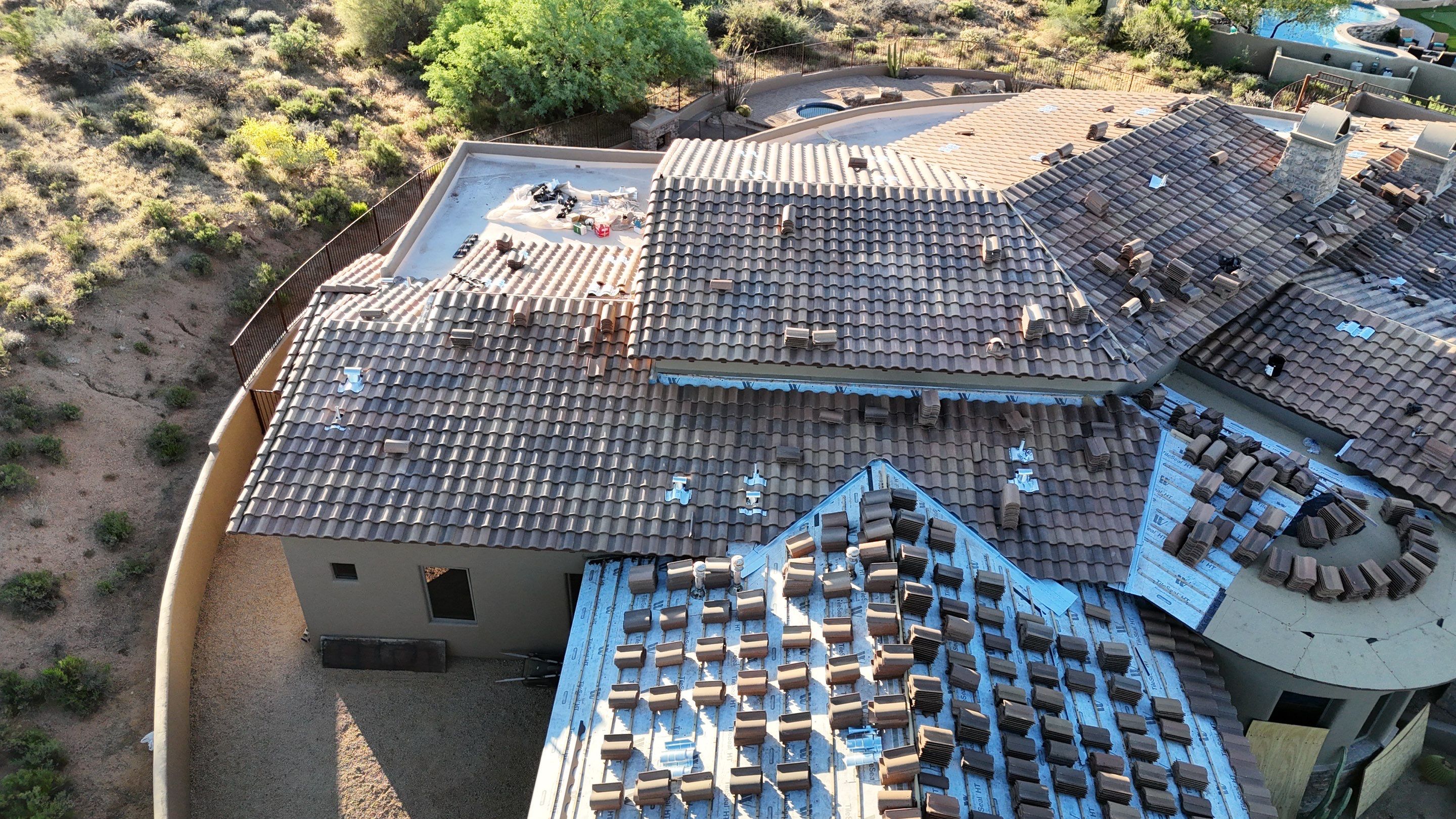 Project in Scottsdale by Saint Roofing
