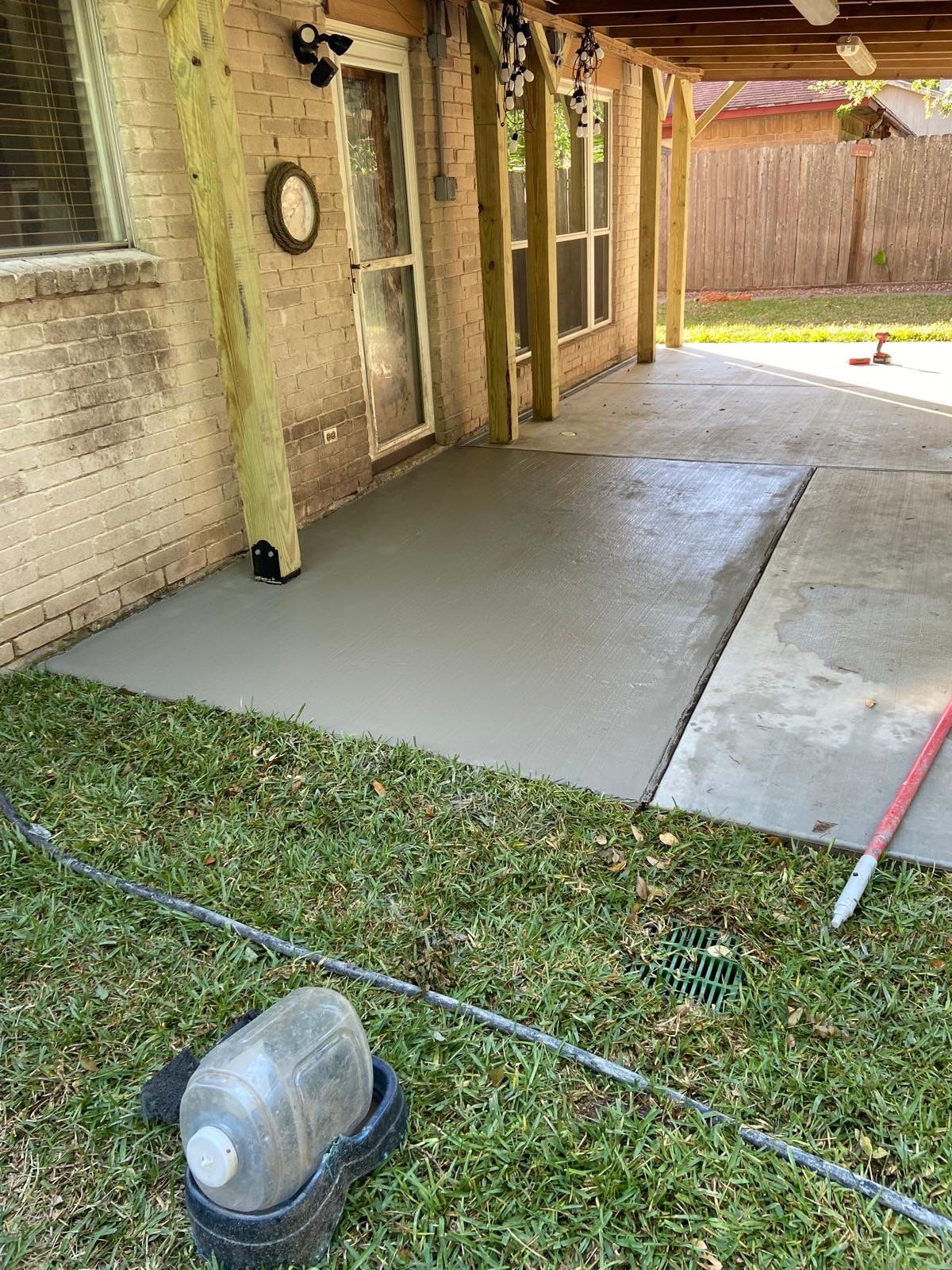 Bye-Bye Flooding! Mr. Dontaye's Back Patio & Drainage Overhaul π§π by Texas Urban Elements