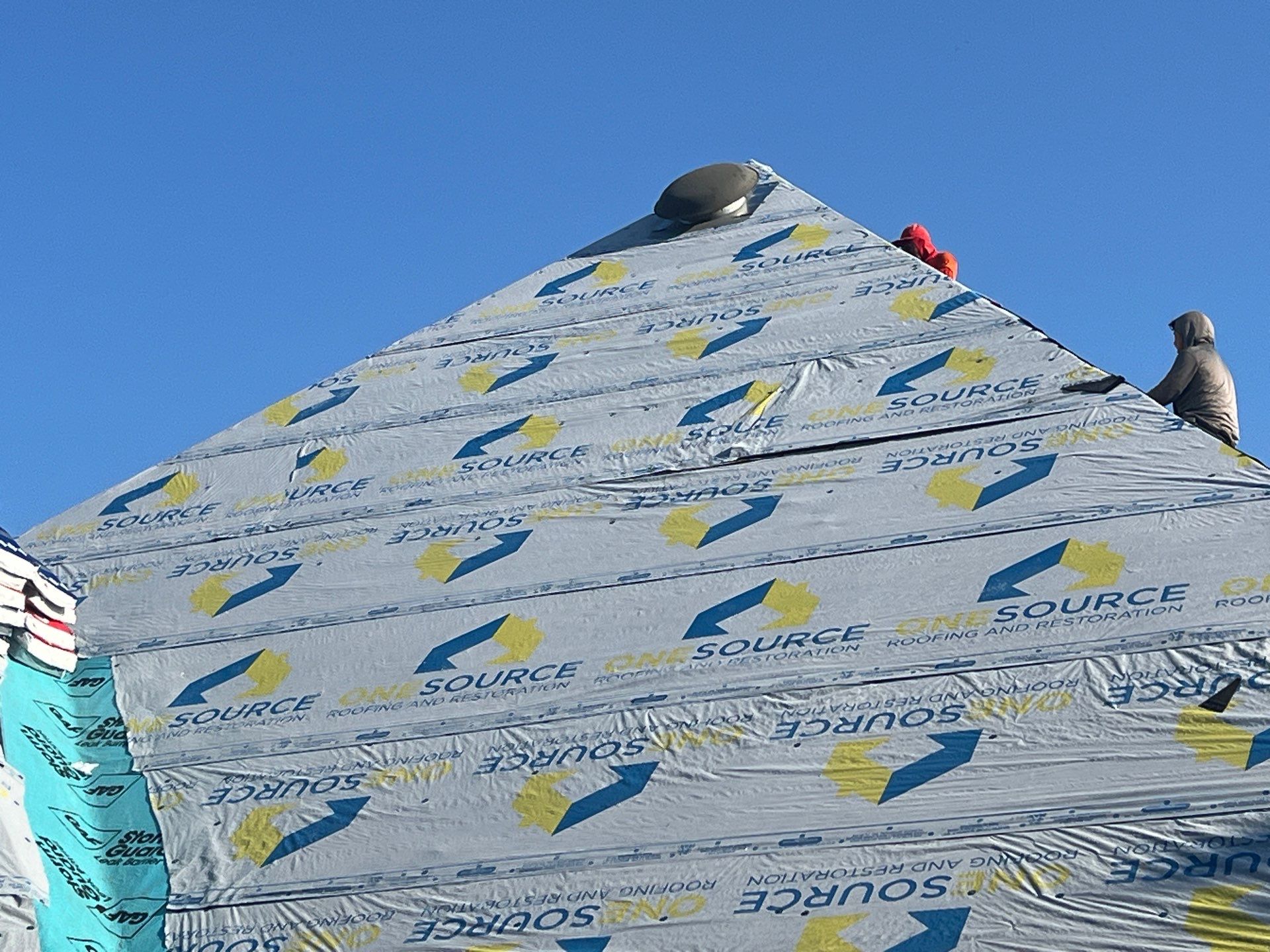 Residential Roofing Installation using GAF Timberline HDZ Charcoal by OneSource Roofing and Restoration